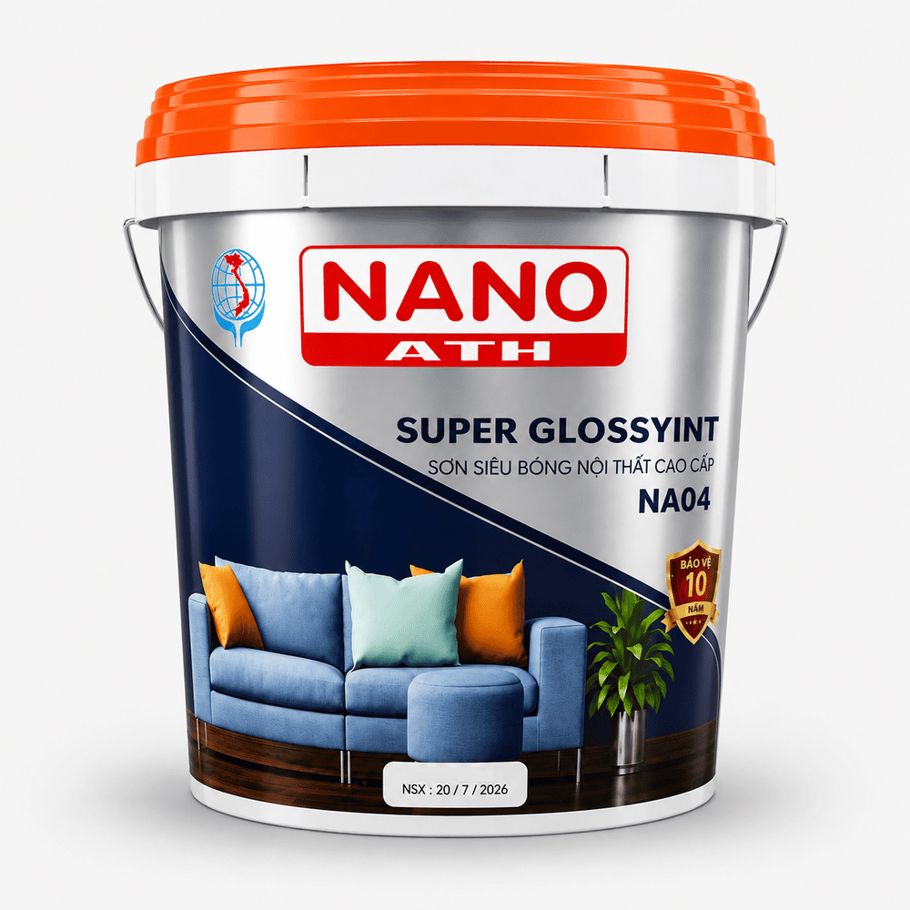 Alternative view of SƠN SIÊU BÓNG NỘI THẤT - NANO NA04