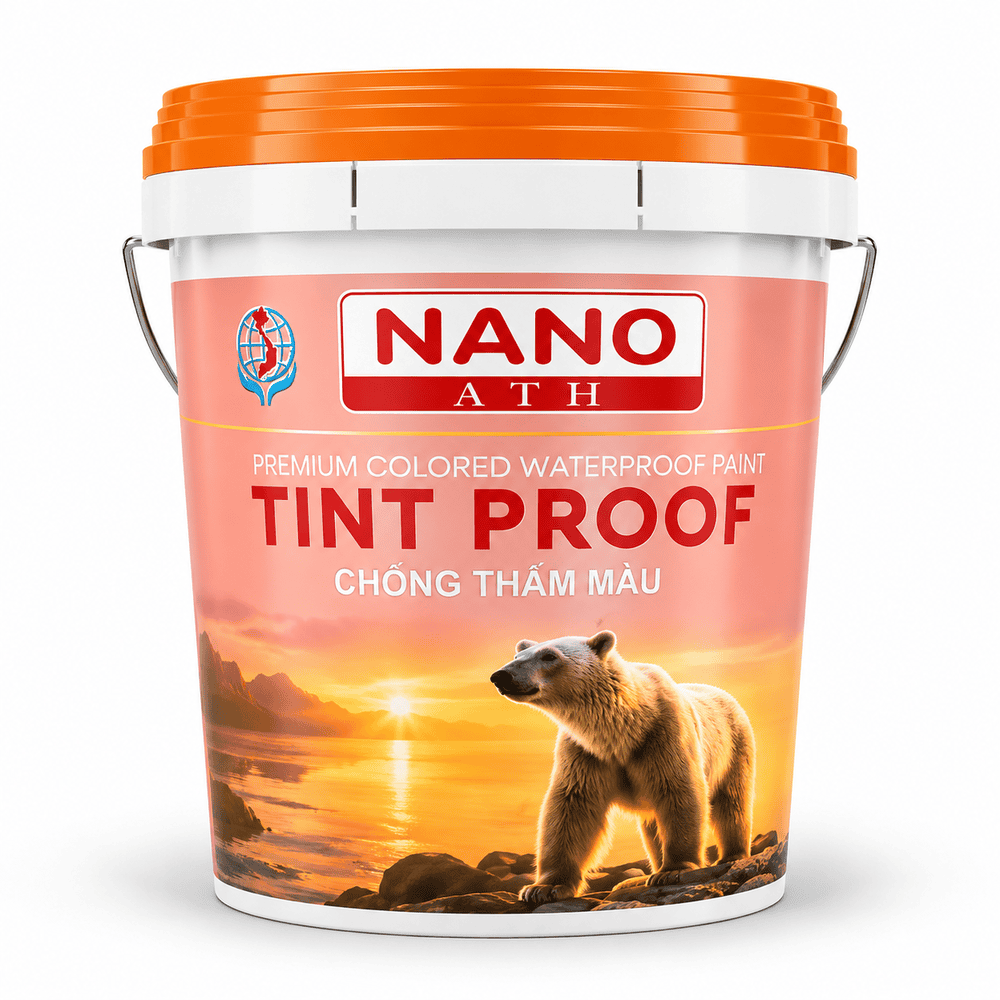 SƠN CHỐNG THẤM MÀU CAO CẤP NANO ATH TINT PROOF